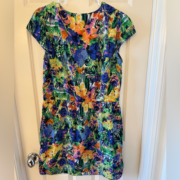 NWT Jessica Simpson Floral Cap Sleeve Dress - Picture 2 of 7